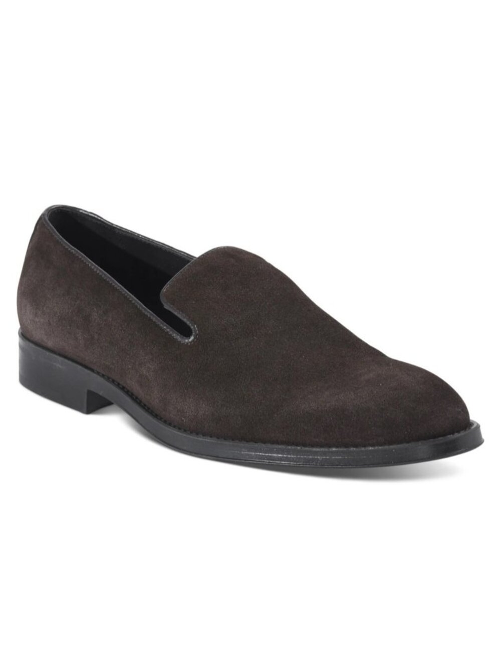 Paul Stuart Crest Men's Loafer Slip On Shoes in Brown Suede Size 10 - Italy Made